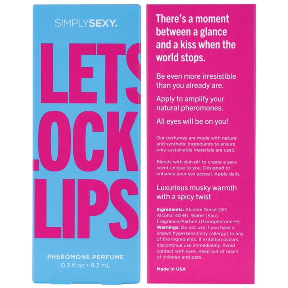 simply sexy pheromone perfume lets lock lips 0.3 oz simply sexy pheromone perfume lets lock lips 0.3 oz
