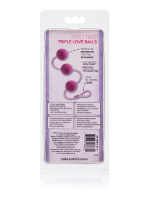 first time love balls triple lovers pink