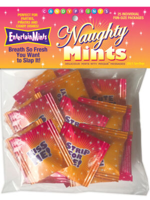naughty mints 25 individual fun size packages naughty mints 25 individual fun size packages