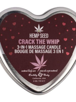 hemp seed 3 in 1 massage candle crack the whip 4.7oz