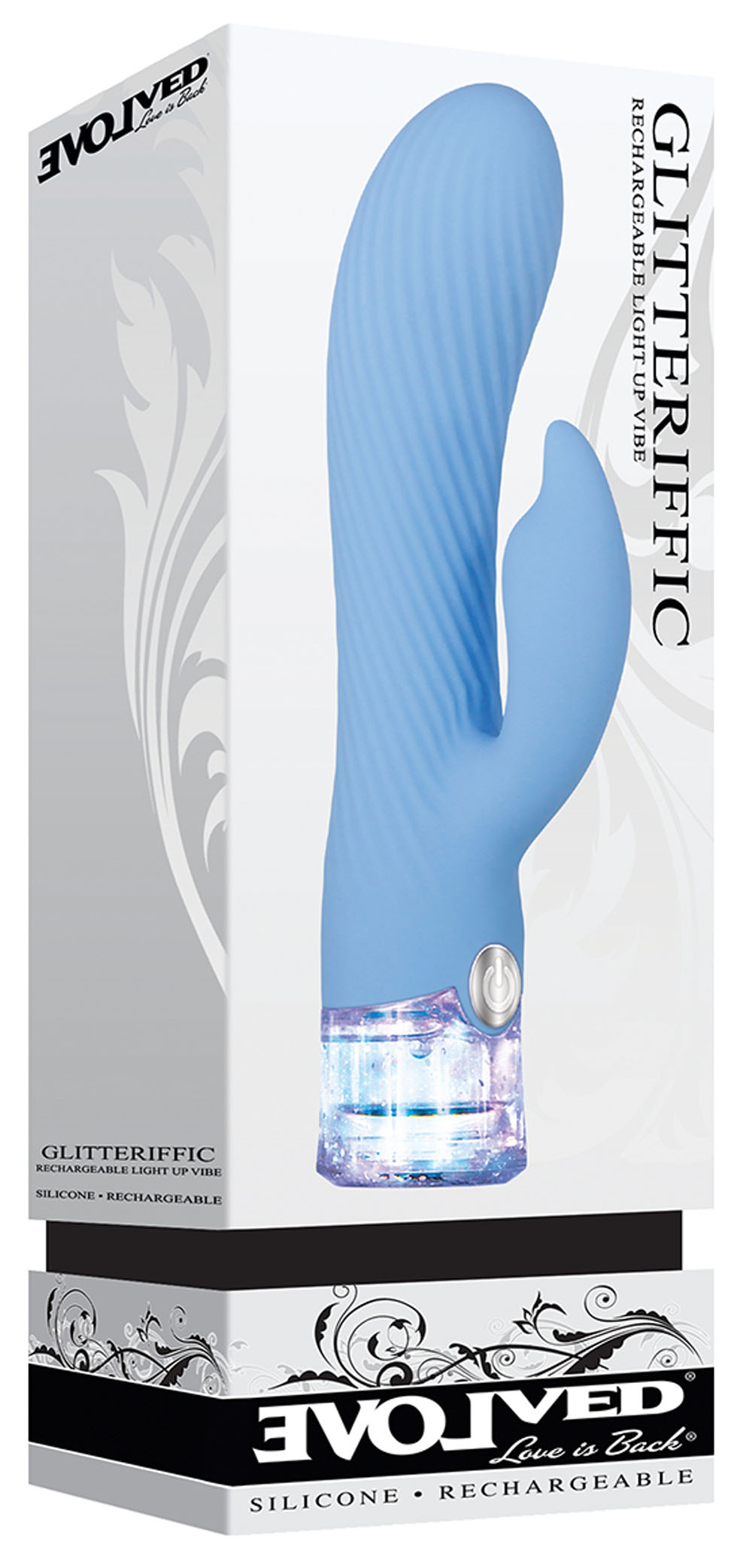 glitterific blue glitterific blue