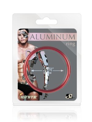 aluminum ring hellfire red 2.00 inch diameter aluminum ring hellfire red 2.00 inch diameter