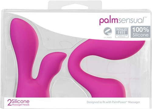 palm sensual accessories 2 silicone heads