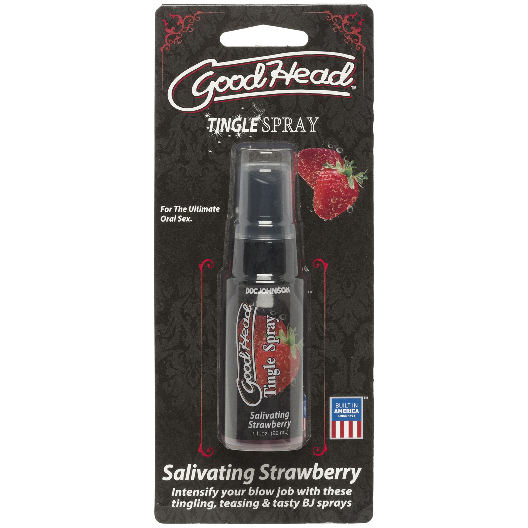 goodhead tingle spray 1 fl. oz. salivating strawberry
