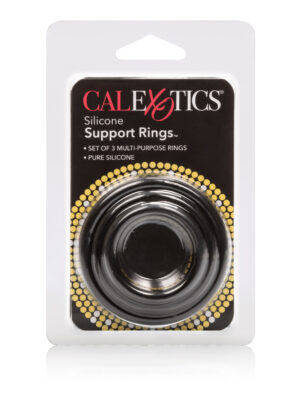 silicone support rings black