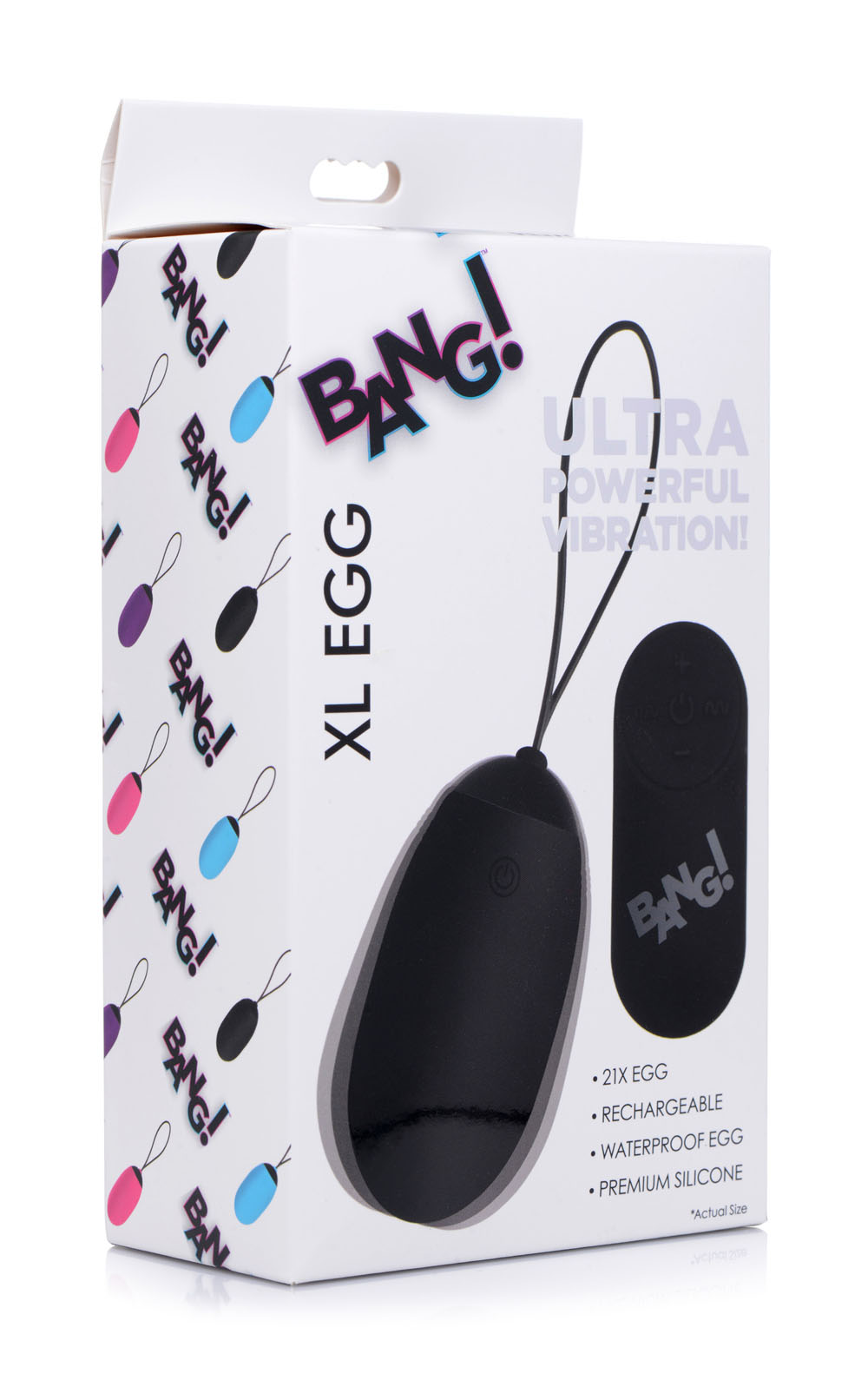 bang xl silicone vibrating egg black bang xl silicone vibrating egg black