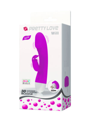 pretty love will 30 function rabbit style vibrator