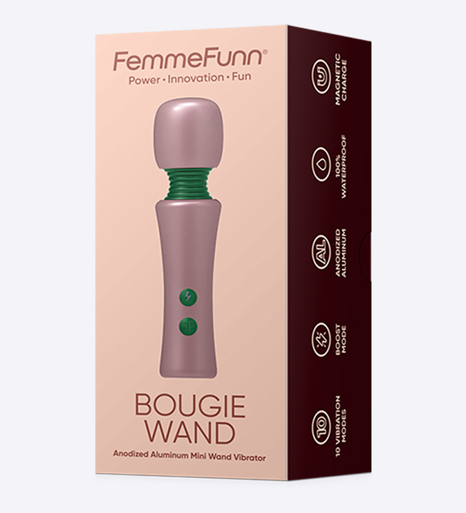 bougie wand rose gold
