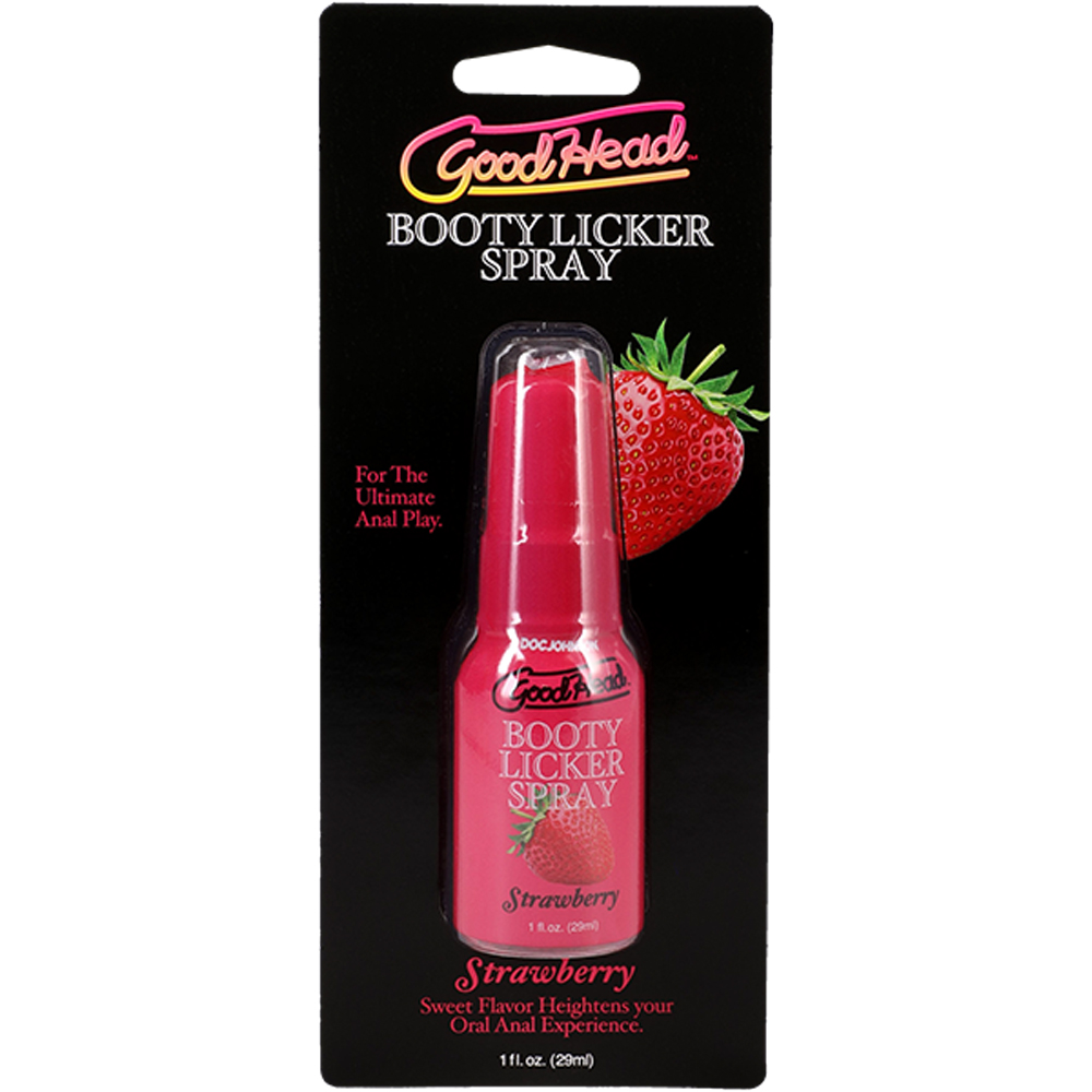 goodhead booty licker spray strawberry 1 fl