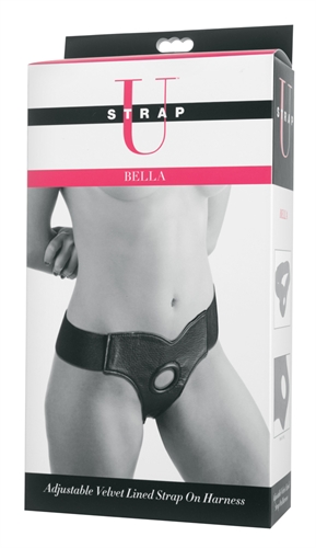 bella adjustable velvet lined strap on harness bella adjustable velvet lined strap on harness