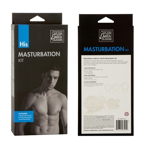 his masturbation kit