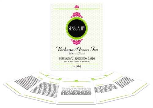 sensuality bath set verbena and green tea sensuality bath set verbena and green tea