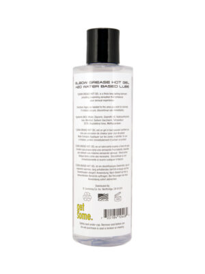 elbow grease h2o hot gel 8.5 oz.