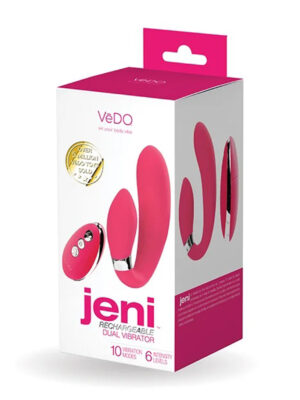 jeni c shaped dual motor vibe with remote pink jeni c shaped dual motor vibe with remote pink