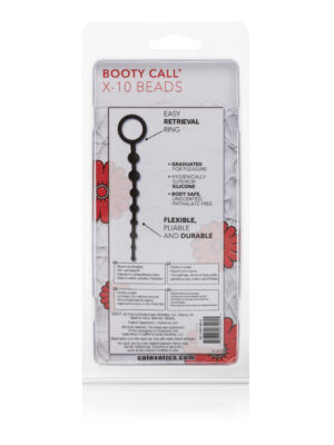 booty call x 10 beads black booty call x 10 beads black