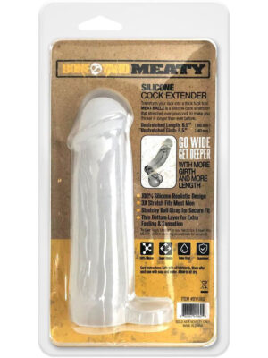 meaty cock extender clear