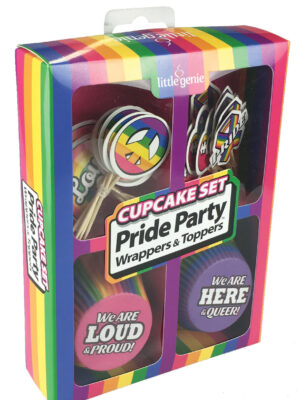cupcake set pride party wrappers & toppers cupcake set pride party wrappers & toppers