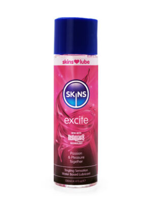 skins excite tingling water based lubricant 4.4oz