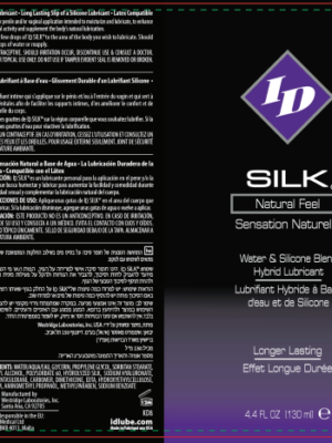 id silk silicone and water blend lubricant 4.4 oz