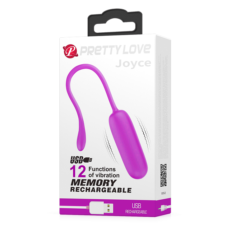 pretty love joyce vibrating egg fuchsia