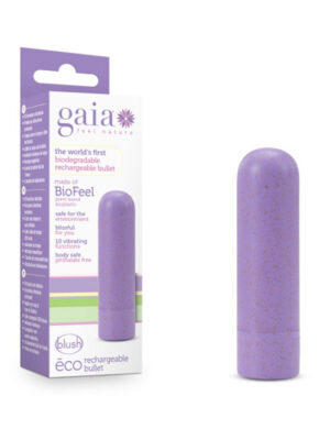 gaia eco rechargeable bullet lilac