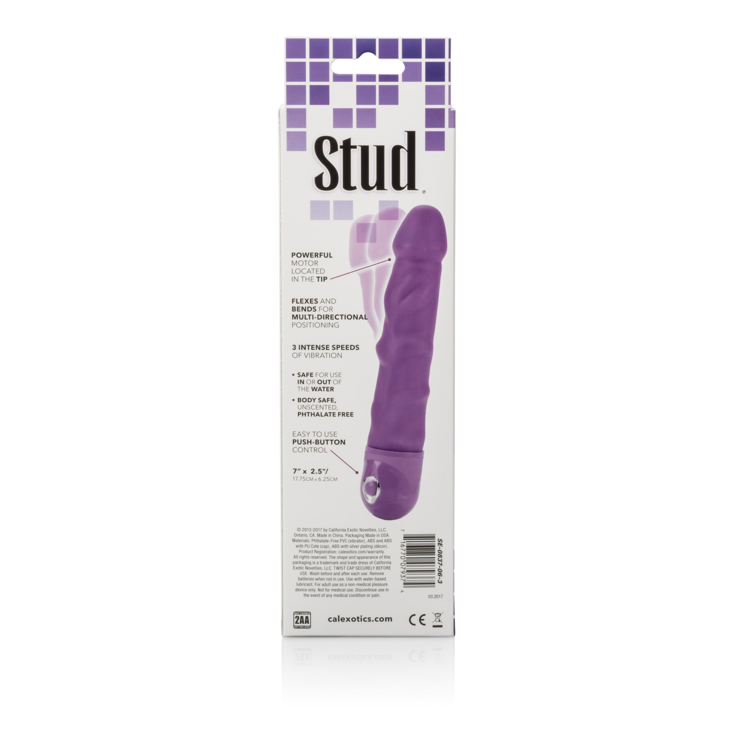 bendie power stud rod purple