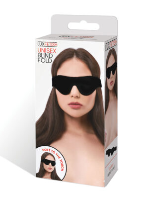unisex blindfold black