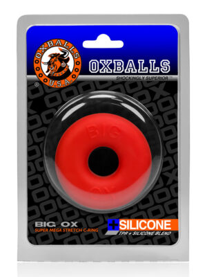 oxballs big ox cockring red oxballs big ox cockring red