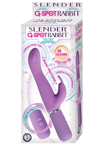 slender g spot rabbit lavender