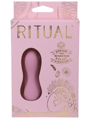 ritual dream rechargeable silicone bullet vibe pink