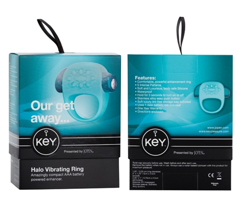 key halo robin's egg blue