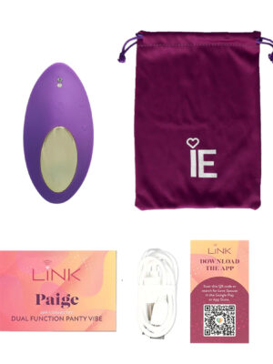 link paige app connected dual function panty vibe purple
