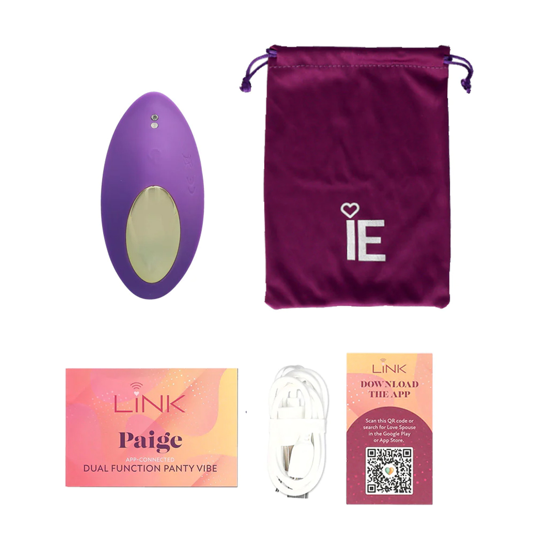 link paige app connected dual function panty vibe purple