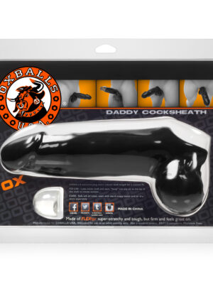 daddy cocksheath with balls black