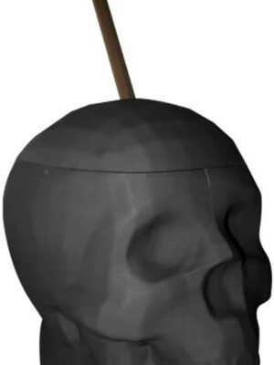 black matte skull cup 22 oz black matte skull cup 22 oz