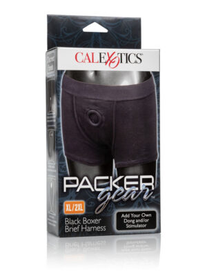 packer gear black boxer brief harness xl/2xl packer gear black boxer brief harness xl/2xl