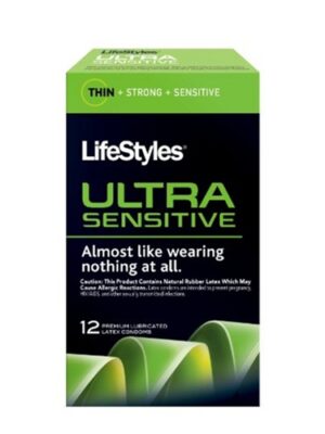 lifestyles ultra sensitive 12 pack