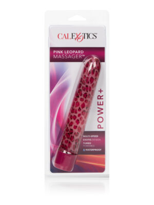 leopard massager pink