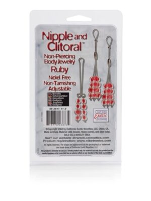 nipple and clitorial body jewelry ruby nipple and clitorial body jewelry ruby