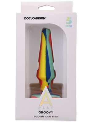 a play groovy silicone anal plug 5 inch sunrise a play groovy silicone anal plug 5 inch sunrise