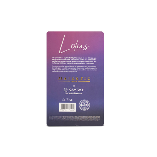 vibrator lotus bullet red