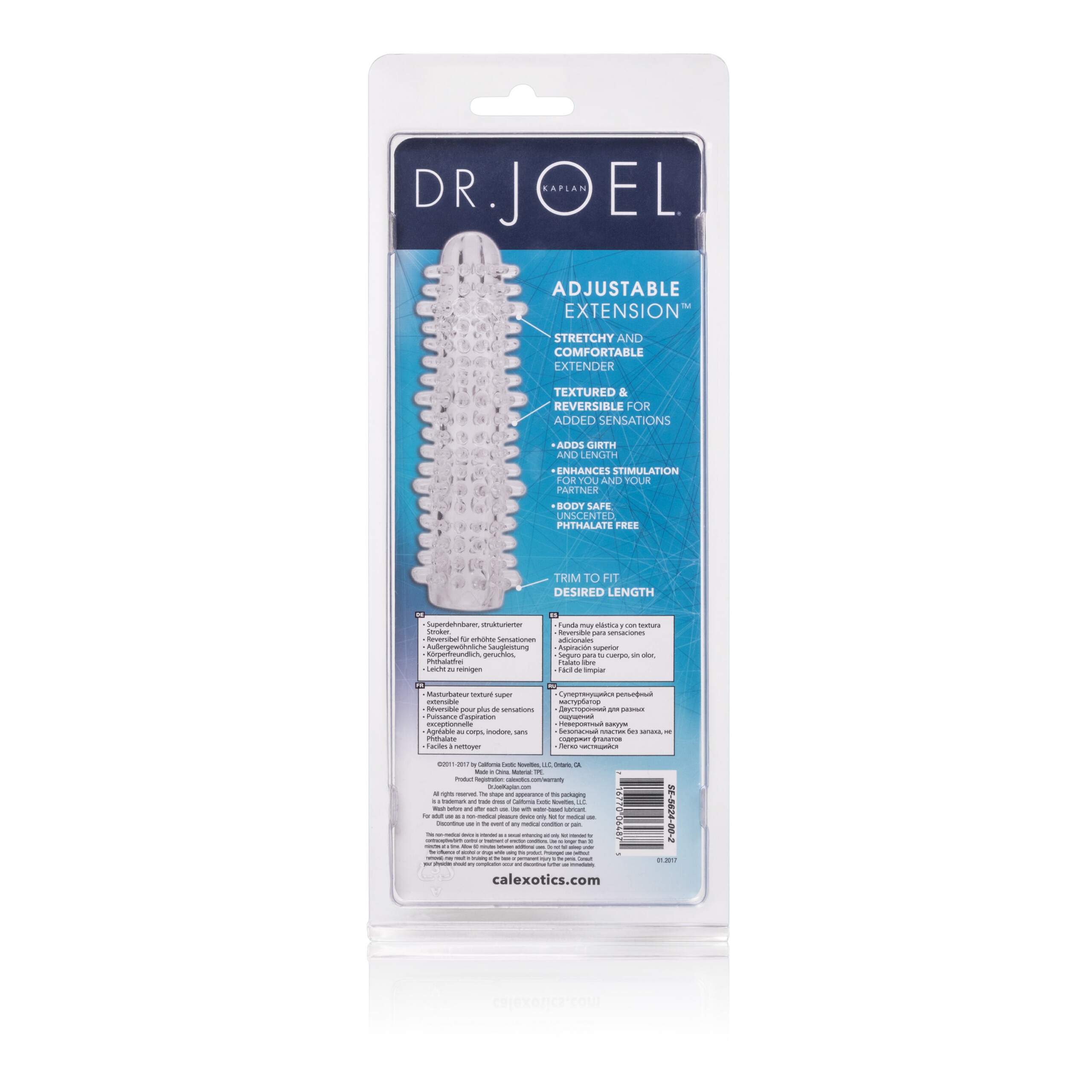 dr. joel kaplan adjustable extension with added grith clear