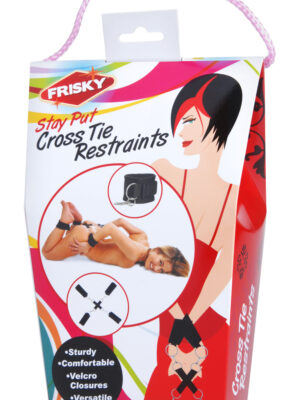 frisky stay put cross tie restraints
