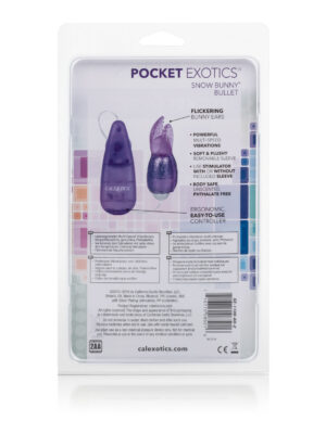 pocket exotics snow bunny bullet purple
