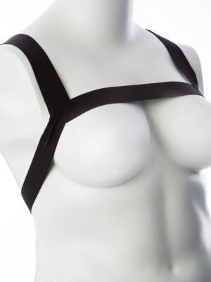 gender fluid billie harness large/xxlarge black
