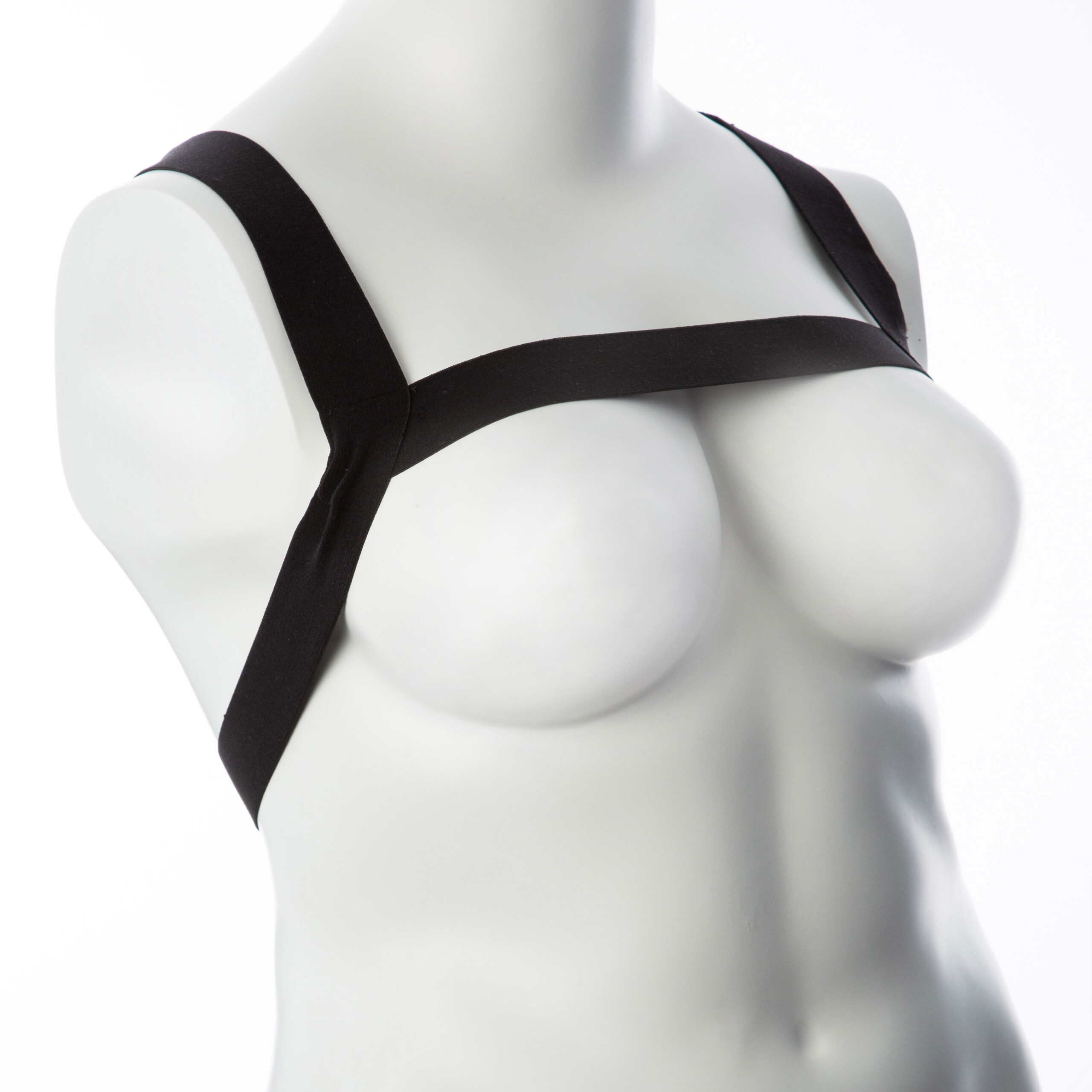 gender fluid billie harness large/xxlarge black