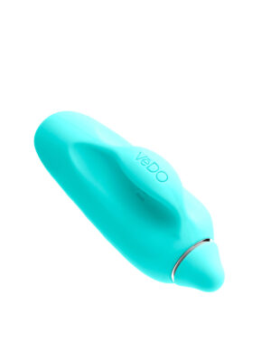 vivi rechargeable finger vibe turquoise