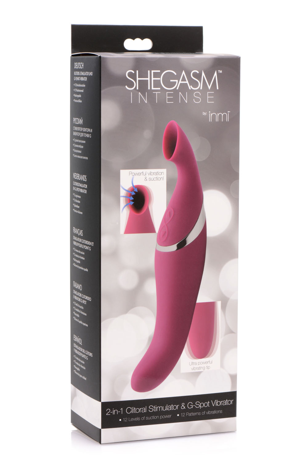 shegasm intense 2 in 1 clit stimulator pink