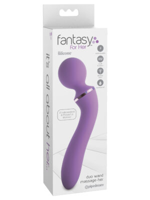 fantasy for her duo wand massage her