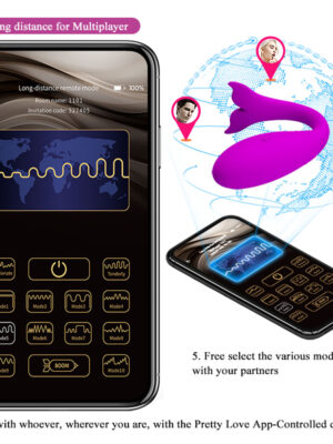 pretty love jayleen global remote control series purple